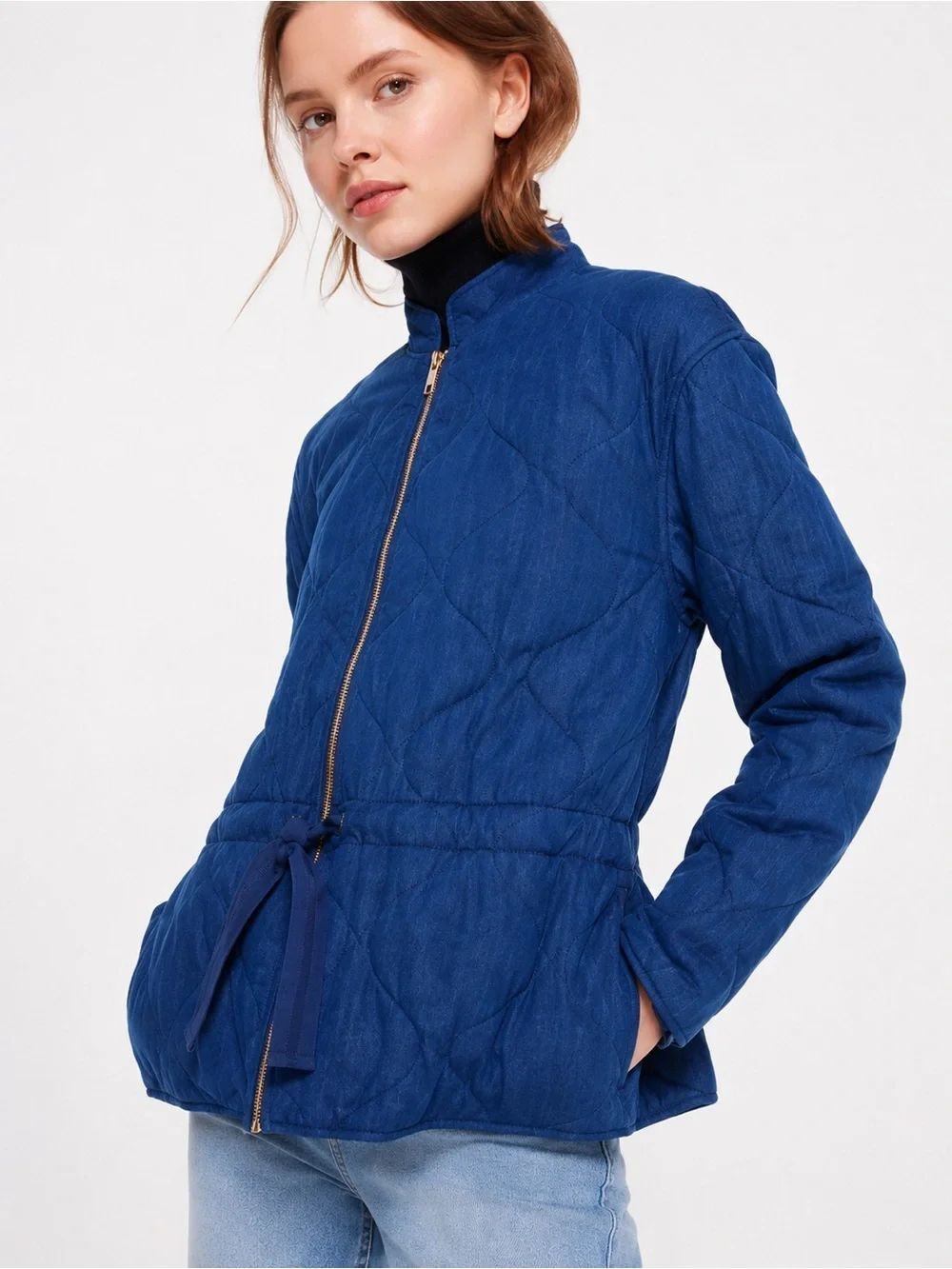 🎉5 for $45🎉 Kate spade quilted jacket size XXS blue